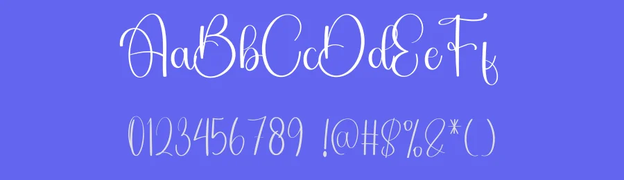 Angela Birthday – Simple Handwritten Font by freshtypeink — Script Handwritten Font — thumbnail 3
