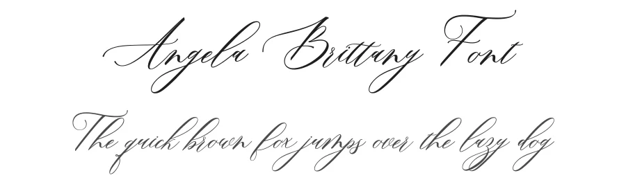 Angela Brittany Font by Amar Lettering — Serif Font