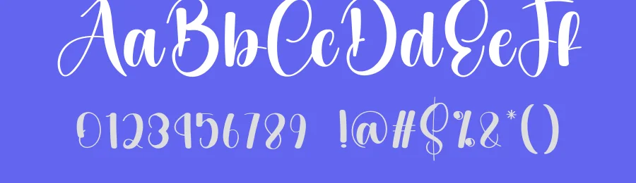 Angela Calligraphy Font by creativeletter — Script Handwritten Font — thumbnail 3