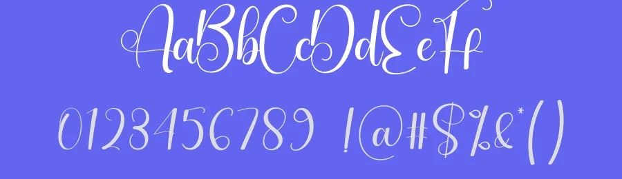 Angela Calligraphy Font by creativeletter — Script Handwritten Font — thumbnail 3