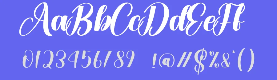Angela Calligraphy Font by creativeletter — Script Handwritten Font — thumbnail 3