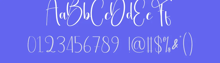 Angela Calligraphy Font by andikastudio — Script Handwritten Font — thumbnail 3