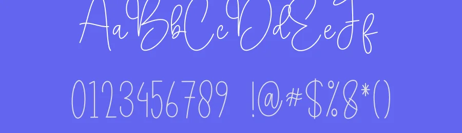 Angela Calligraphy Font by andikastudio — Script Handwritten Font — thumbnail 3