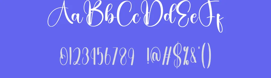 Angela Christmas – Modern Handwritten Script Font by creativeletter — Script Handwritten Font — thumbnail 3