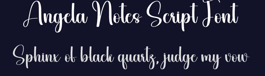 Angela Notes Script Font by andikastudio — Script Handwritten Font — thumbnail 2