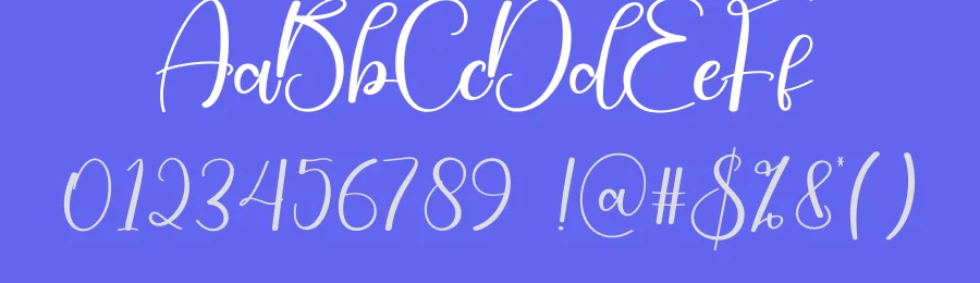 Angela Signature Calligraphy Font by creativeletter — Script Handwritten Font — thumbnail 3
