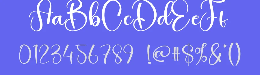 Angela Signature Script Font by creativeletter — Script Handwritten Font — thumbnail 3