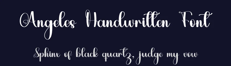 Angeles Handwritten Font by inermediaSTUDIO — Script Handwritten Font — thumbnail 2