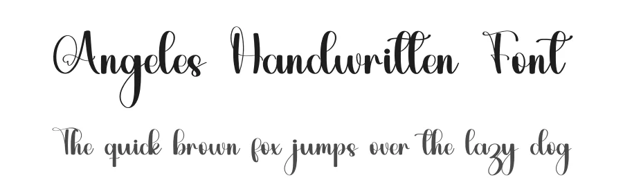Angeles Handwritten Font by inermediaSTUDIO — Script Handwritten Font