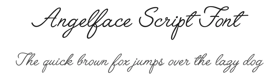 Angelface Script Font by Mario Arturo — Script Handwritten Font
