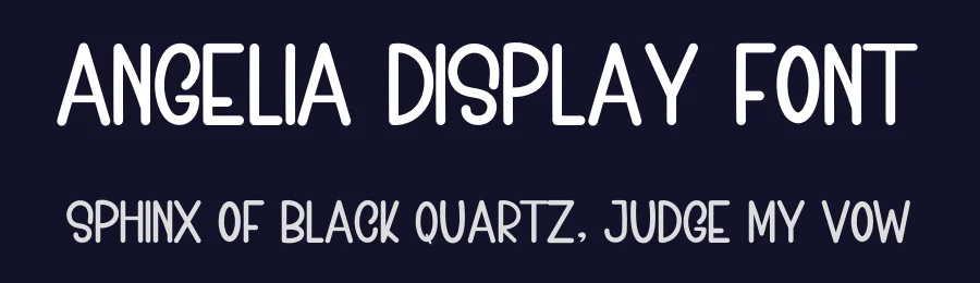 Angelia Display Font by inermediaSTUDIO — Display Font — thumbnail 2