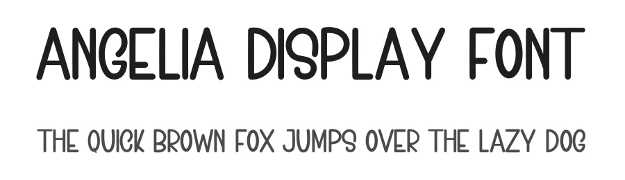 Angelia Display Font by inermediaSTUDIO — Display Font