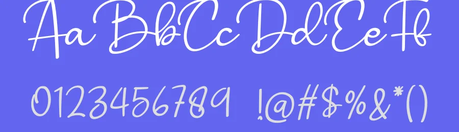 Angelic Handwritten Font by creativeletter — Script Handwritten Font — thumbnail 3