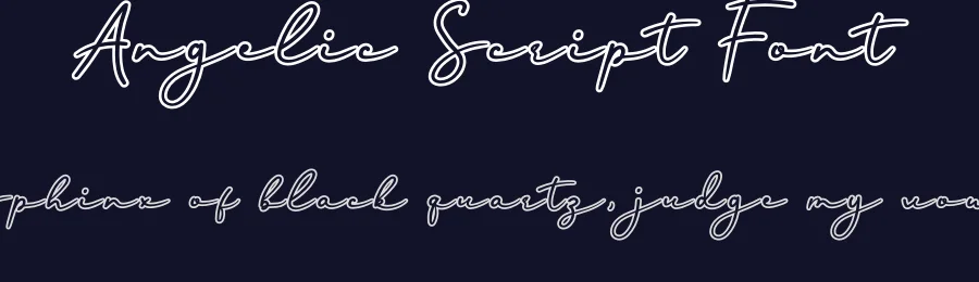 Angelic Script Font by andikastudio — Script Handwritten Font — thumbnail 2