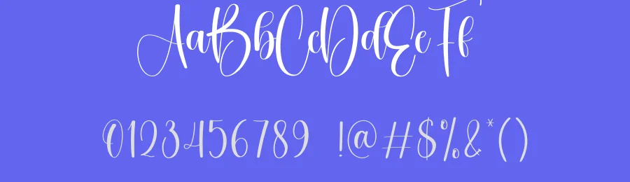 Angelica Calligraphy Font by creativeletter — Script Handwritten Font — thumbnail 3