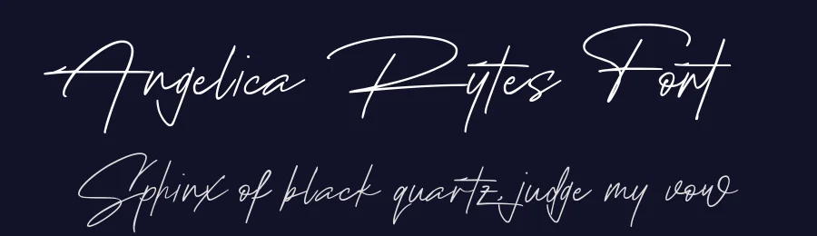 Angelica Rytes Font by zamjumps-studio — Script Handwritten Font — thumbnail 2