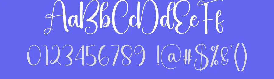 Angelica Script Font by creativeletter — Script Handwritten Font — thumbnail 3