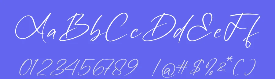 Angelin Noonday Handwritten Font by stylishtype.co — Script Handwritten Font — thumbnail 3