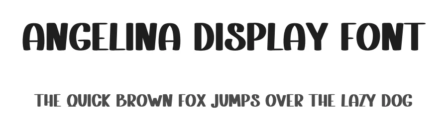 Angelina Display Font by inermediaSTUDIO — Display Font
