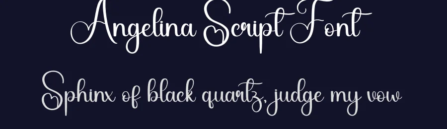 Angelina Script Font by creativeletter — Script Handwritten Font — thumbnail 2