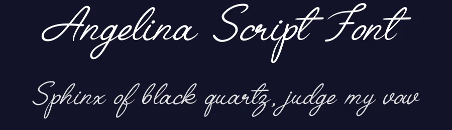 Angelina Script Font by andikastudio — Script Handwritten Font — thumbnail 2