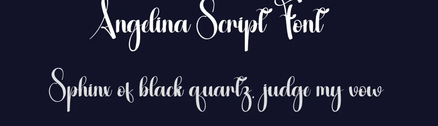 Angelina Script Font by andikastudio — Script Handwritten Font — thumbnail 2