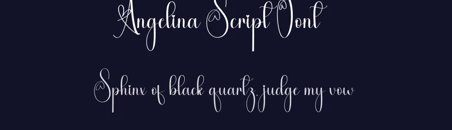 Angelina Script Font by andikastudio — Script Handwritten Font — thumbnail 2