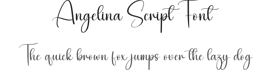 Angelina Script Font by andikastudio — Script Handwritten Font