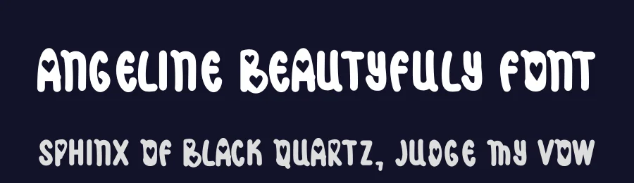 Angeline Beautyfuly Font by futuristypestudio — Display Font — thumbnail 2