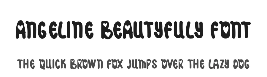 Angeline Beautyfuly Font by futuristypestudio — Display Font