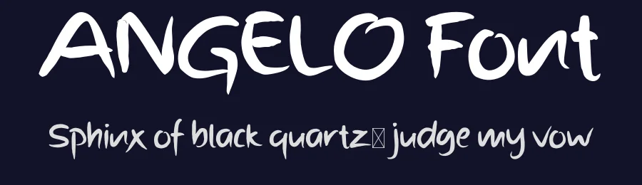 ANGELO Font by fontfabrica — Display Font — thumbnail 2