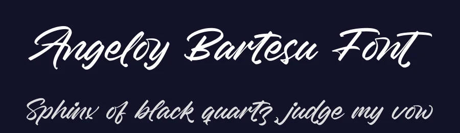 Angeloy Bartesu Font by letterenastudios — Script Handwritten Font — thumbnail 2