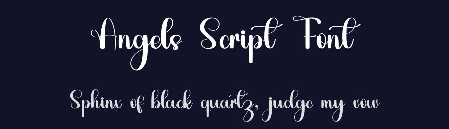 Angels Script Font by inermediaSTUDIO — Script Handwritten Font — thumbnail 2