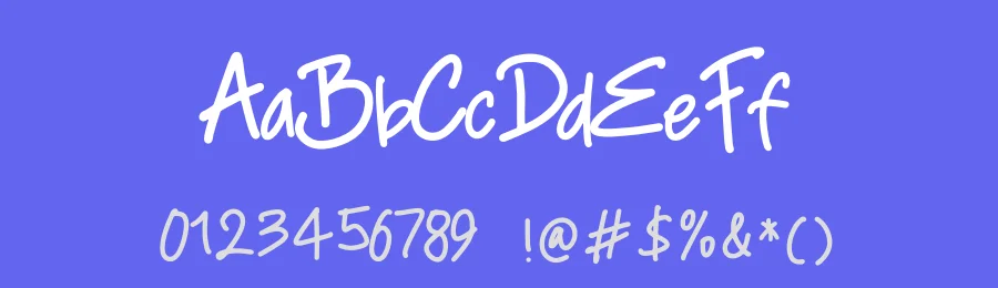 Angesullivan Display Font by Dhabee — Display Font — thumbnail 3