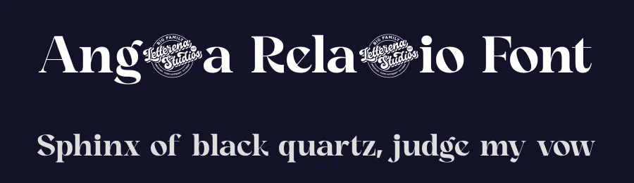 Angfia Relaftio Font by letterenastudios — Serif Font — thumbnail 2