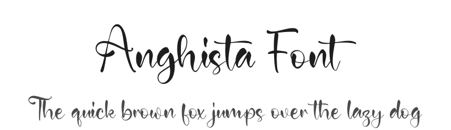 Anghista Font by letterfabric — Script Handwritten Font