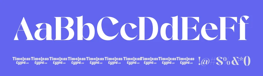 Angika Besfly – Serif Display Font by timelesstype.co — Display Font — thumbnail 3