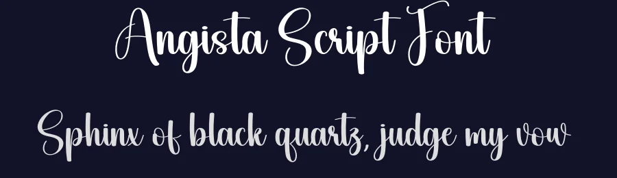 Angista Script Font by andikastudio — Script Handwritten Font — thumbnail 2