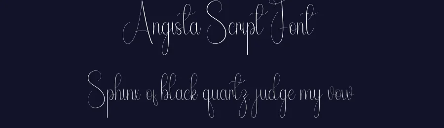 Angista Script Font by andikastudio — Script Handwritten Font — thumbnail 2