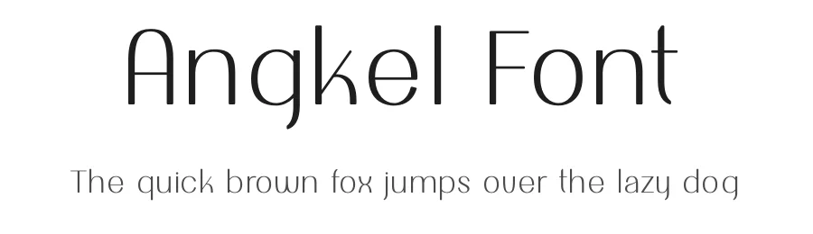 Angkel Font by Rismatype — Sans Serif Font