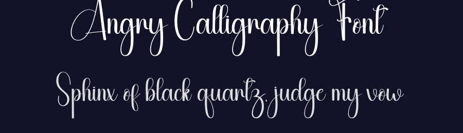 Angry Calligraphy Font by andikastudio — Script Handwritten Font — thumbnail 2