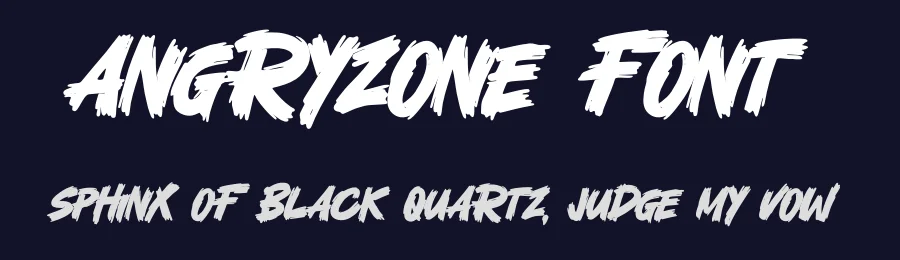 Angryzone Font by Artnivora Studio — Script Handwritten Font — thumbnail 2