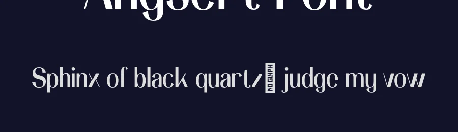 Angsert Font by ibracreative — Sans Serif Font — thumbnail 2
