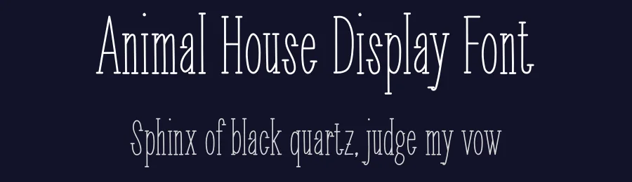 Animal House Display Font by andikastudio — Script Handwritten Font — thumbnail 2