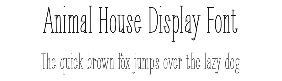Animal House Display Font by andikastudio — Script Handwritten Font