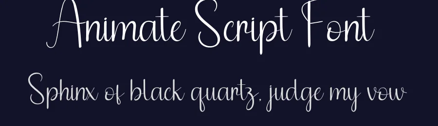 Animate Script Font by andikastudio — Script Handwritten Font — thumbnail 2
