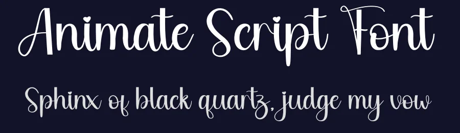 Animate Script Font by andikastudio — Script Handwritten Font — thumbnail 2