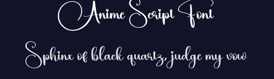 Anime Script Font by creativeletter — Script Handwritten Font — thumbnail 2