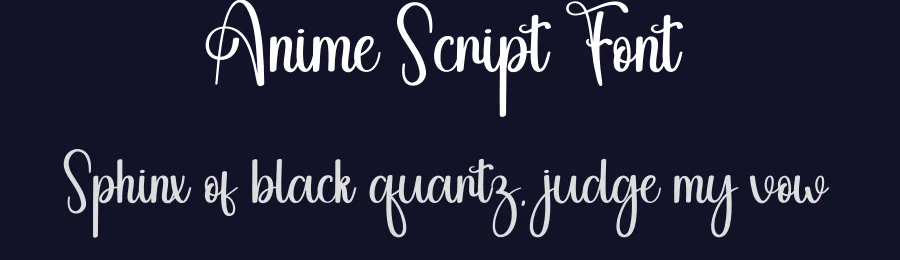 Anime Script Font by andikastudio — Script Handwritten Font — thumbnail 2