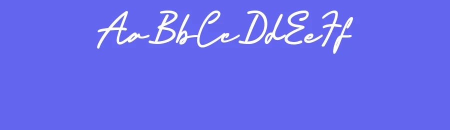 Anindhita Signature Font by Flawless And Co — Script Handwritten Font — thumbnail 3